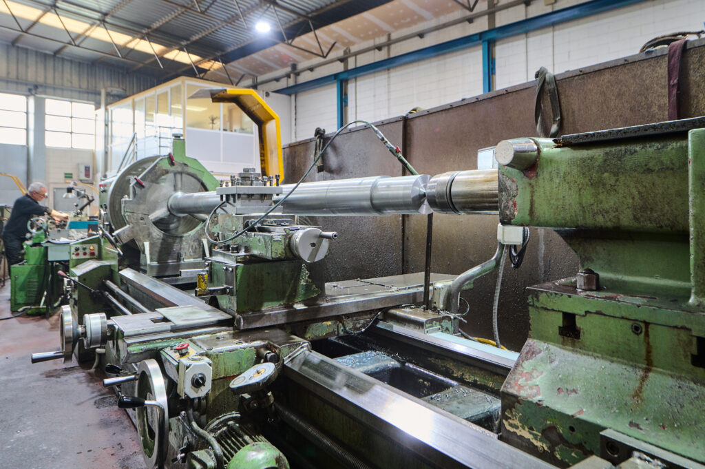 Maquina trabajando