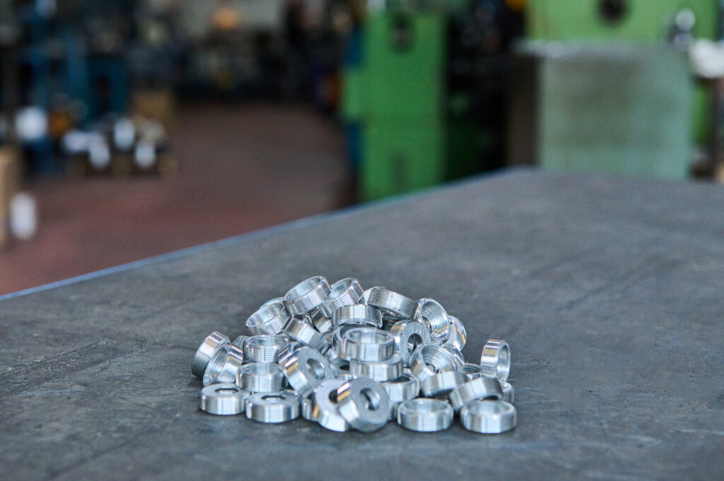 Piezas metálicas realizadas en Tallers Vilellas